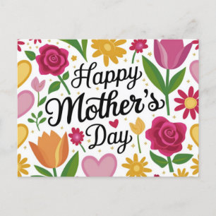 Happy Mothers Day Postcard