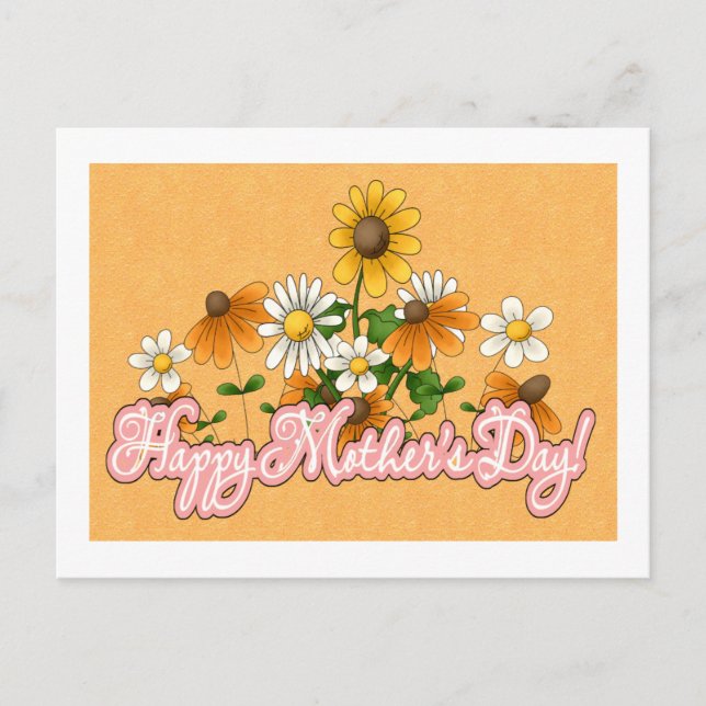 Happy  Mother's Day Postcard (Front)
