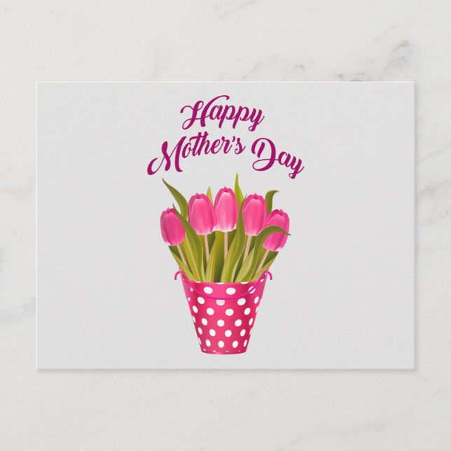 Happy Mother's Day Postcard (Front)
