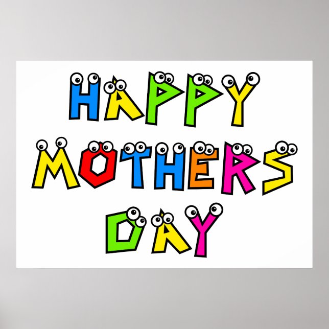 Happy Mothers Day Poster (Front)
