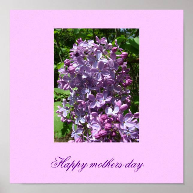 Happy mothers day poster (Front)