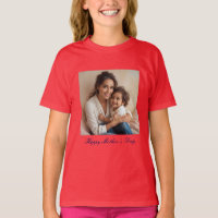 Happy Mother's Day Red Girls' T-Shirt