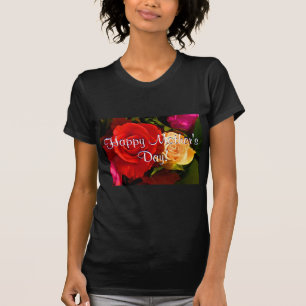 Happy Mother's Day Red Yellow Roses I T-Shirt