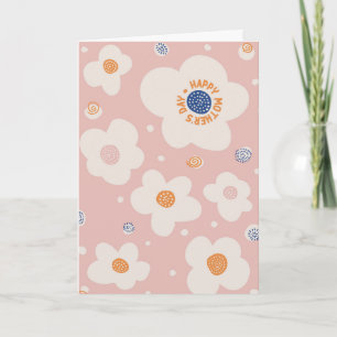 Happy Mother's Day Simple Floral Greeting Card