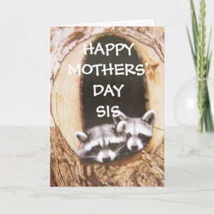 "HAPPY MOTHERS' DAY SIS" CARD