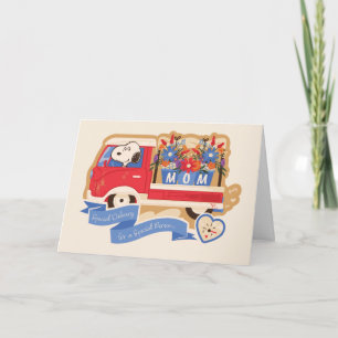 Happy Mother's Day   Snoopy Delivery Card