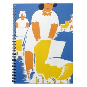 happy mothers day spiral notebook