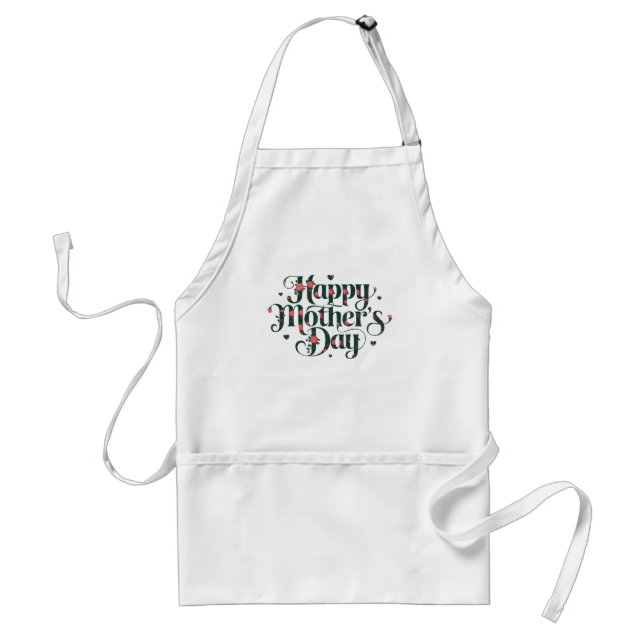 Happy Mothers Day Standard Apron (Front)