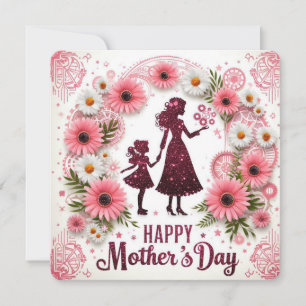 Happy Mother's Day Steampunk Style Holiday Card