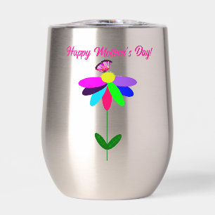 Happy Mother's Day Stemless Wine Tumbler
