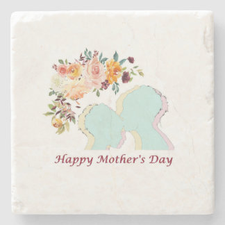 Happy Mother's Day Stone Coaster