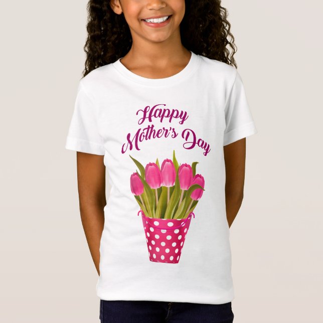 happy-mothers-day T-Shirt (Front)