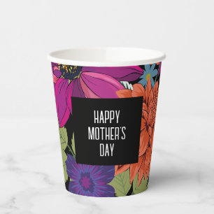 Happy Mothers day Tableware Paper Cups