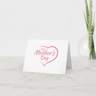 Happy Mother's Day Thank You Card