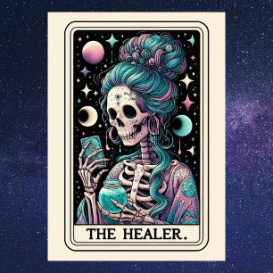 Happy Mother's Day The Healer Tarot Skeleton Card