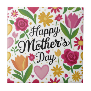 Happy Mothers Day Tile