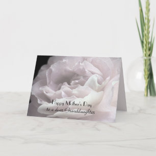Happy Mother's Day to Granddaughter, Rose Petals Card