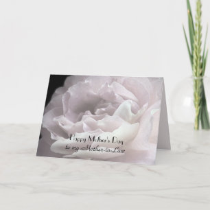 Happy Mother's Day to Mother-in-Law, Rose Petals Card