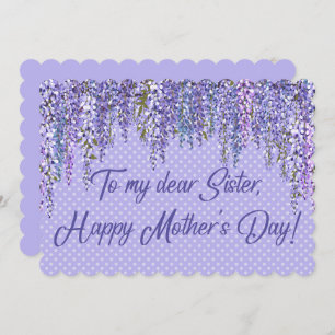 Happy Mother's Day To Sister Wisteria Border