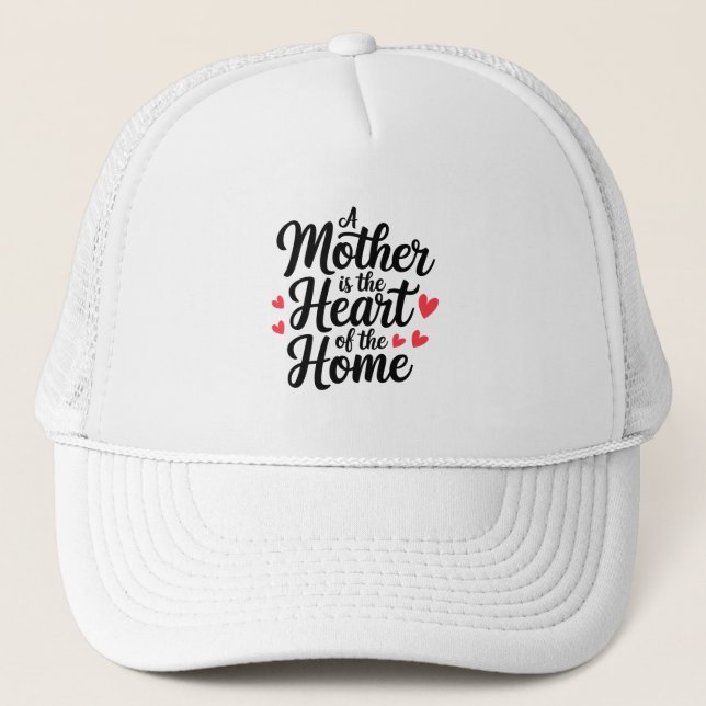 Happy Mothers Day Trucker Hat (Front)
