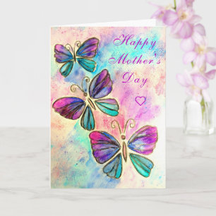 Happy Mother's Day - Watercolor Painting Card