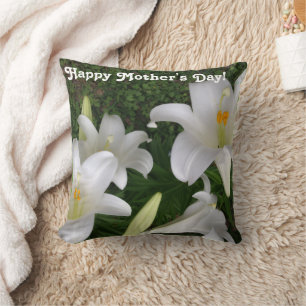 Happy Mother's Day! White Lily – Cushion