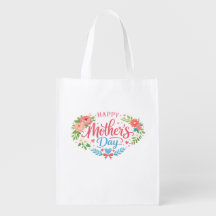 Happy Mothers Day White 