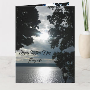 HAPPY MOTHERS DAY WIFE card