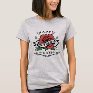 Happy Mother's Day With A Rose T-Shirt