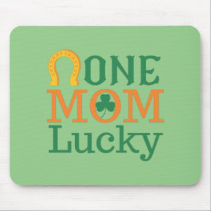 Happy Mothers Day With Love And Flowers Colourful Mouse Pad