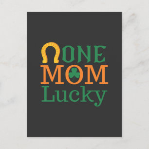 Happy Mothers Day With Love And Flowers Colourful Postcard
