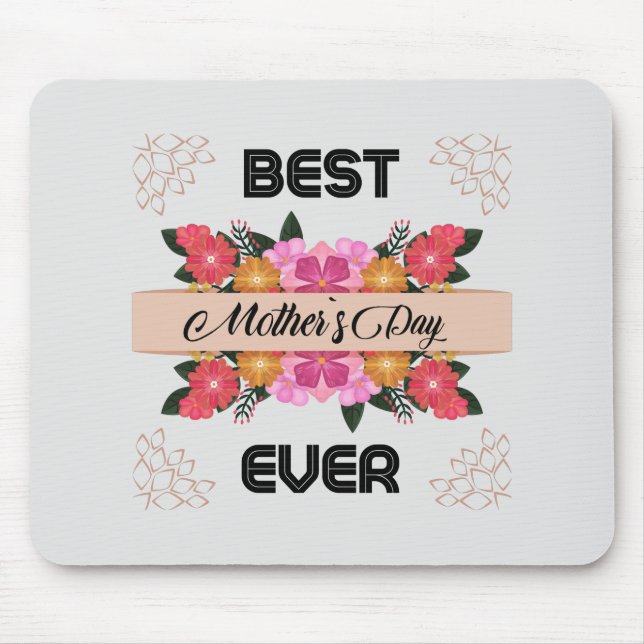 Happy Mothers Day With Love   Mouse Pad (Front)