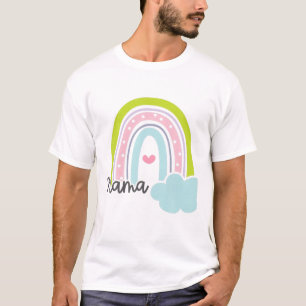 Happy Mother's Day With Rainbow Of Colors T-Shirt