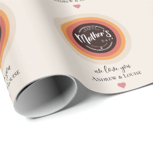 Happy mother's day wrapping paper