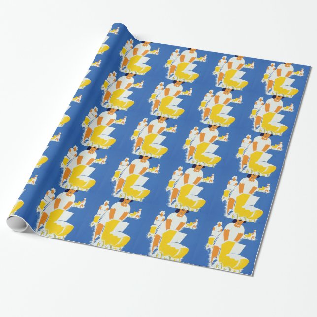 happy mothers day wrapping paper (Unrolled)