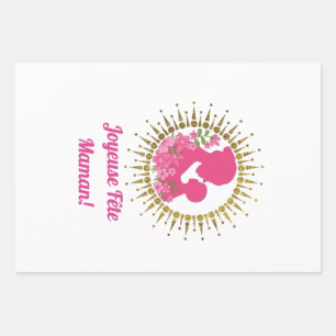 Happy Mother's Day Wrapping Paper Sheet