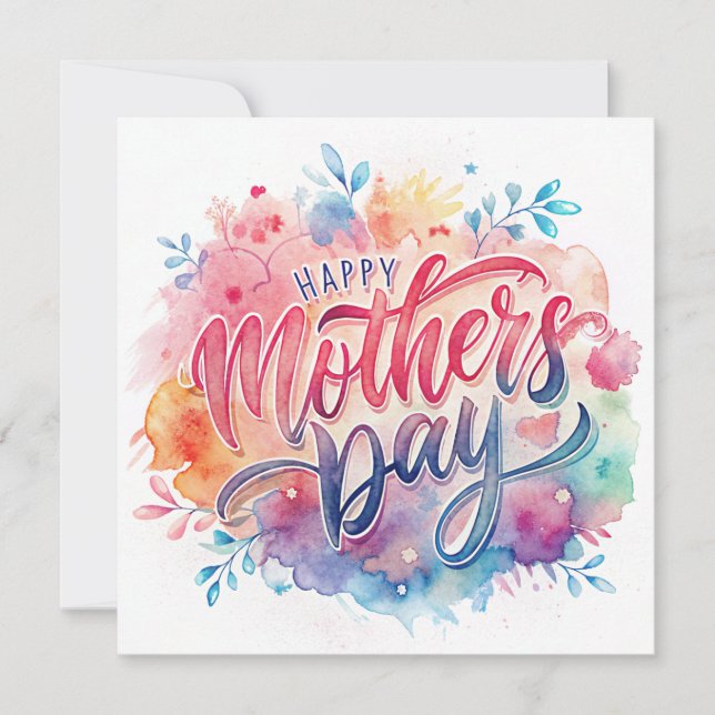 Happy Mother's Dqy Card (Front)