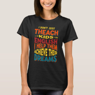 Happy Motivational Back To School From English Tea T-Shirt