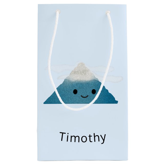 HappY Mountain Small Gift Bag (Back)