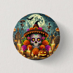 Happy Mouse Pads Halloween  3 Cm Round Badge