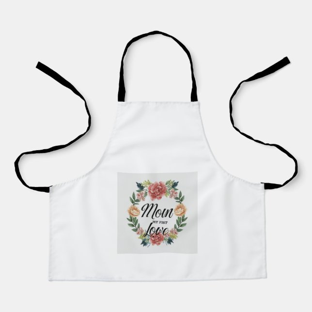  happy mum Apron  (Front)