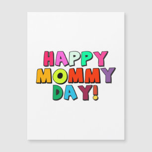 Happy Mummy Day Funny Quote Colourful Text