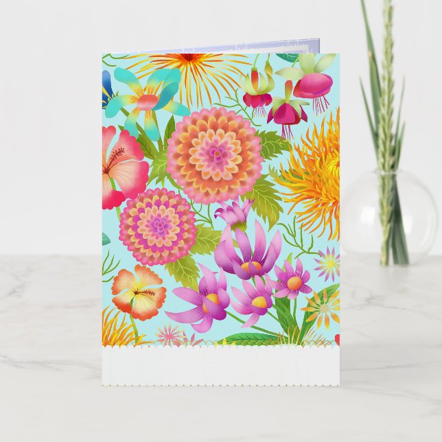 Happy Mum's Day Foil Greeting Card (Front)