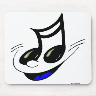 Happy Music Key Mousepad