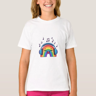 Happy Musical Rainbow Kids T-Shirt