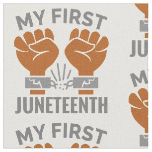 happy my first juneteenth fabric