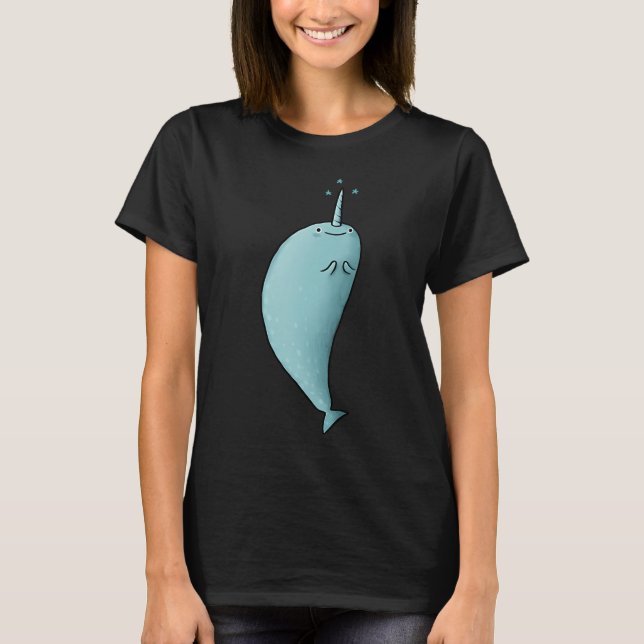 Happy Narwhal T-Shirt (Front)