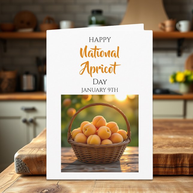 Happy National Apricot Day | January 9th Card (Creator Uploaded)