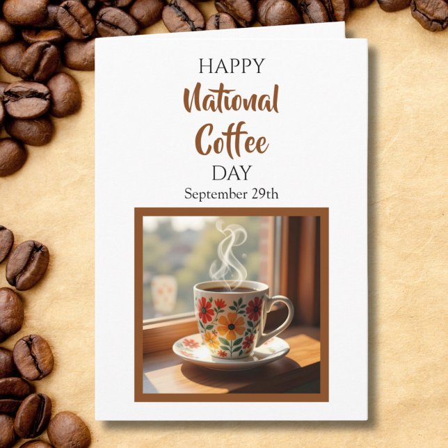 Happy National Coffee Day - Sept 29th Card (Creator Uploaded)