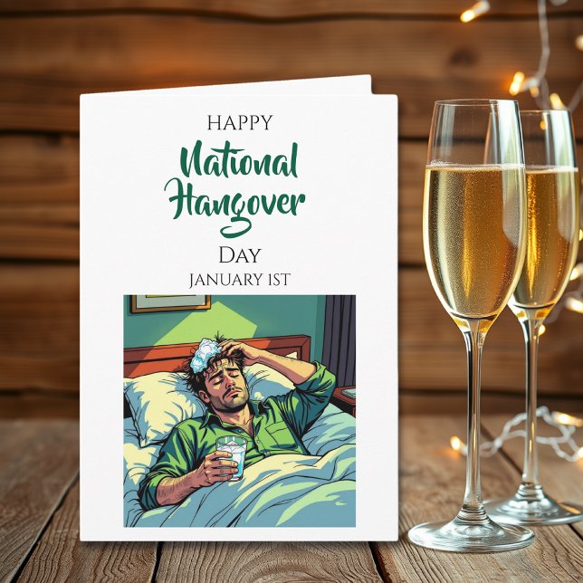 Happy National Hangover Day | January 1st Card (Creator Uploaded)